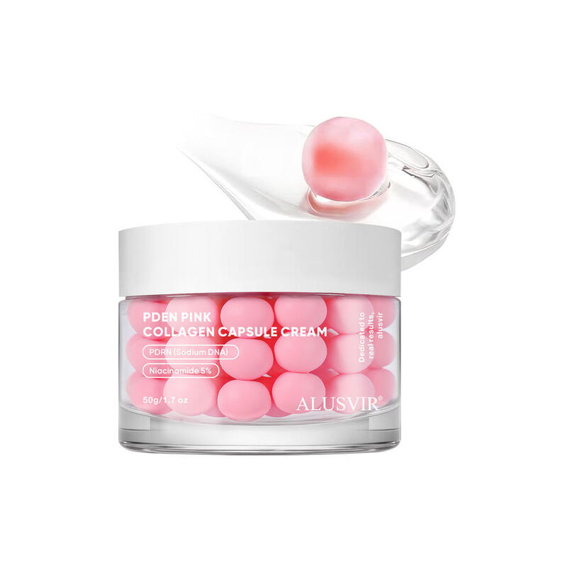 OEM ODM Brand Anti-Aging Face Cream Skin Regeneration Niacinamide Hyaluronic Acid Collagen Jelly PDRN Pink Collagen Capsule Face Cream