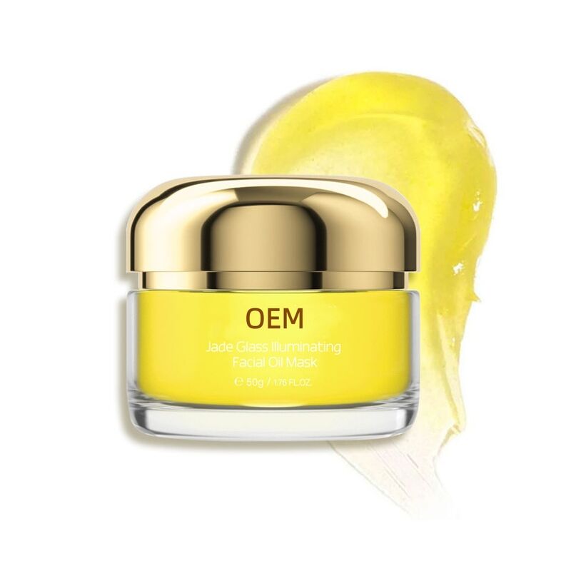 OEM DOM brand customized women's organic non cruel skin whitening facial mask freckle removing gel facial mas