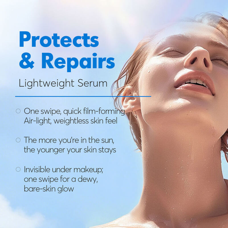 OEM ODM Korean skin care facial essence enzyme sunscreen SPF 50 PA cold ultraviolet protection hyaluronic acid facial essence