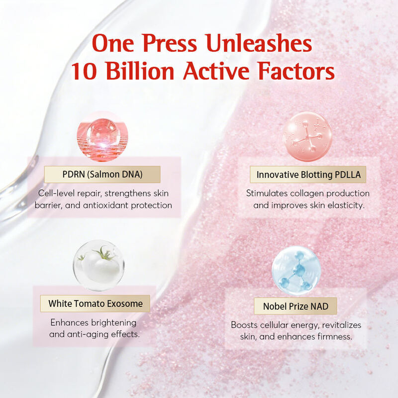 OEM ODM Brand Customized Natural Skincare Repair Serum Anti-Aging Brightening Hydrating Facial Essence for Moisturizing and Whitening Skin