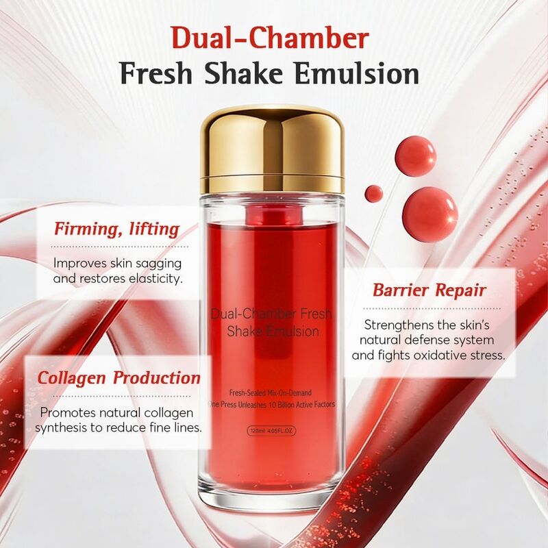 OEM ODM Brand Customized Natural Skincare Repair Serum Anti-Aging Brightening Hydrating Facial Essence for Moisturizing and Whitening Skin