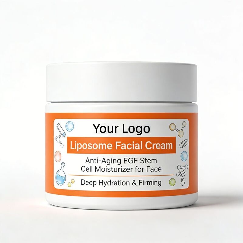 OEM ODM brand natural liposome face cream anti-aging EGF stem cell night firming moisturizing anti wrinkle moisturizing face cream