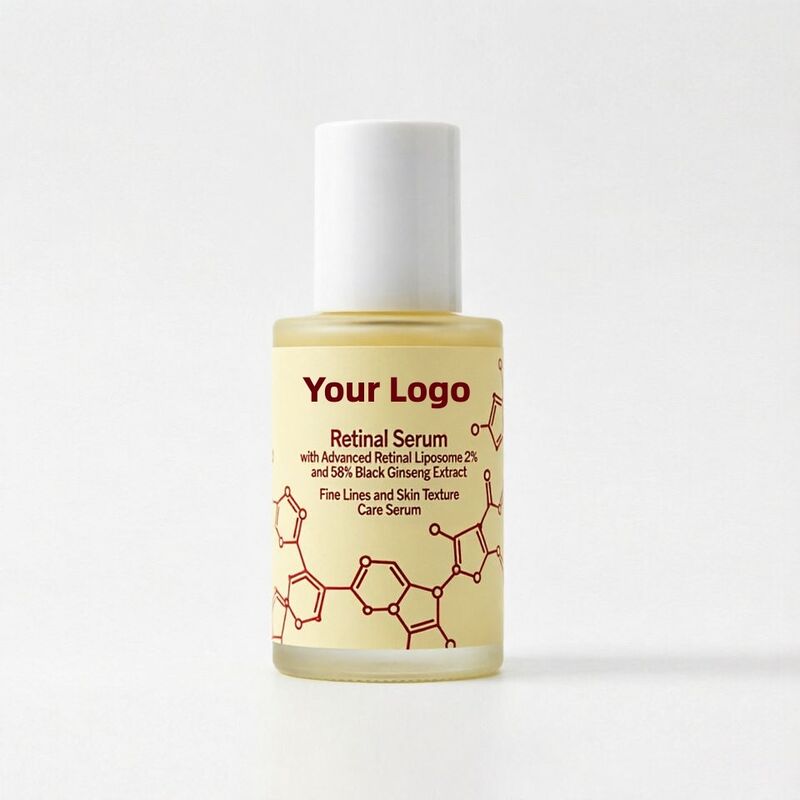 OEM ODM brand retinol liposome essence ginseng nicotinamide anti-oxidation whitening moisturizing facial essence