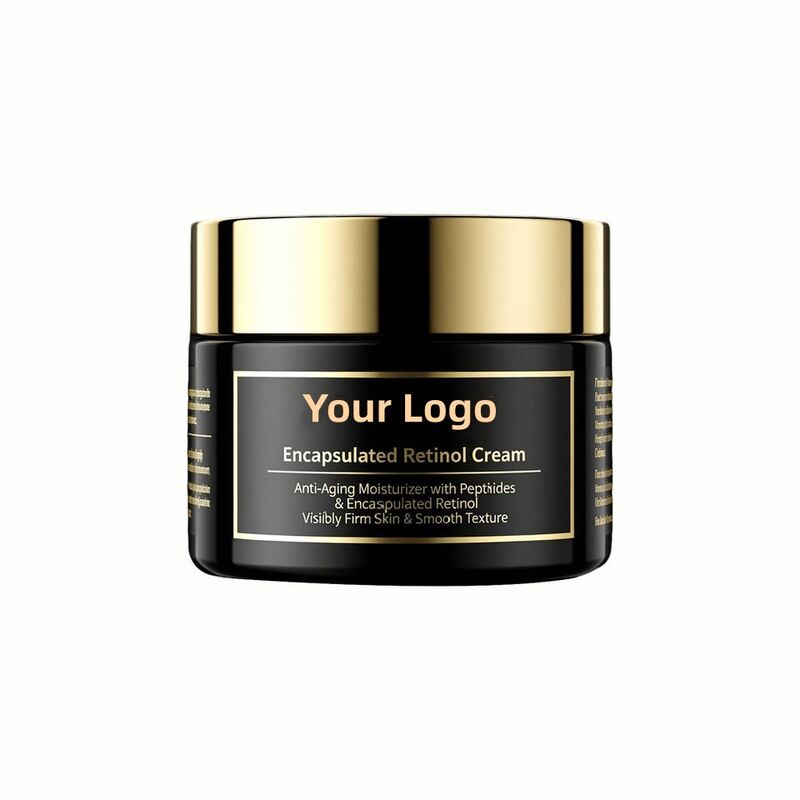 OEM ODM Retinyl Peptide Ceramide Face Cream Anti-Aging Tightens Skin, Smooths Texture Facial Moisturizer Skincare Product