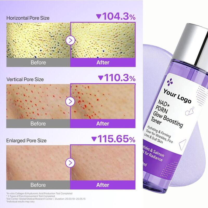 OEM ODM brand customized salmon Pdrn peptide Nad+firming anti-aging facial moisturizing cream facial essence lotion