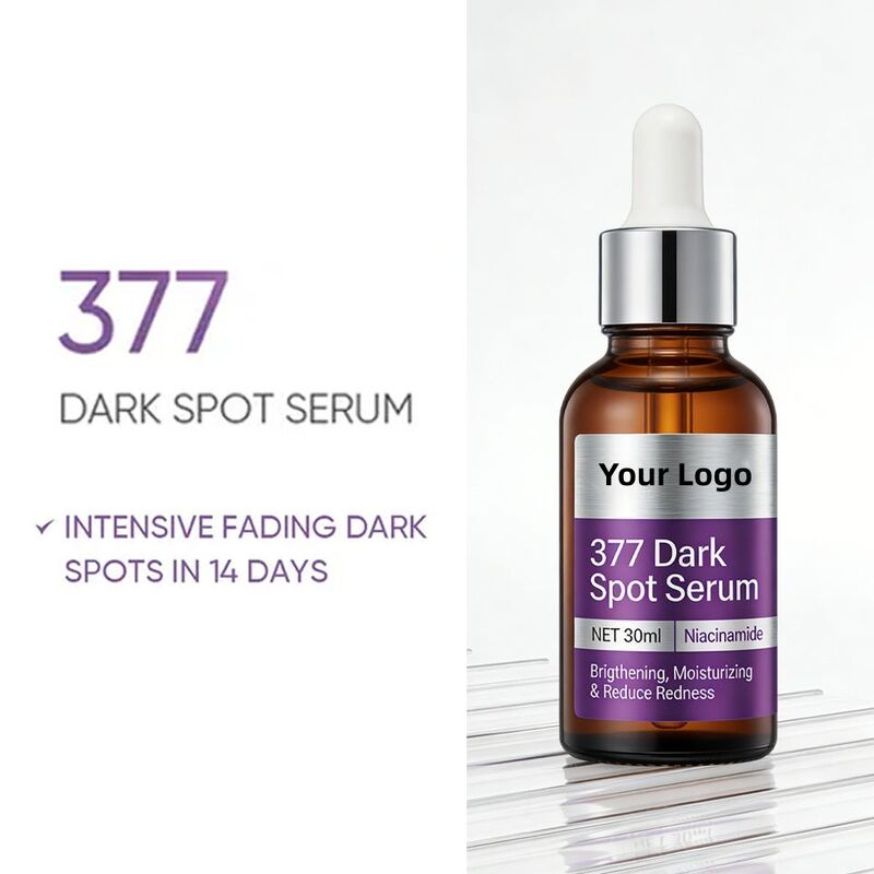 OEM ODM 377 Nicotinamide Spot-Free Facial Essence Brand-Owned Skincare Brightens and Smooths Skin Women's Facial Essence