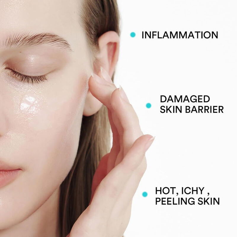 OEM ODM brand skin repair and soothing cream protects and strengthens the skin barrier, suitable for facial care