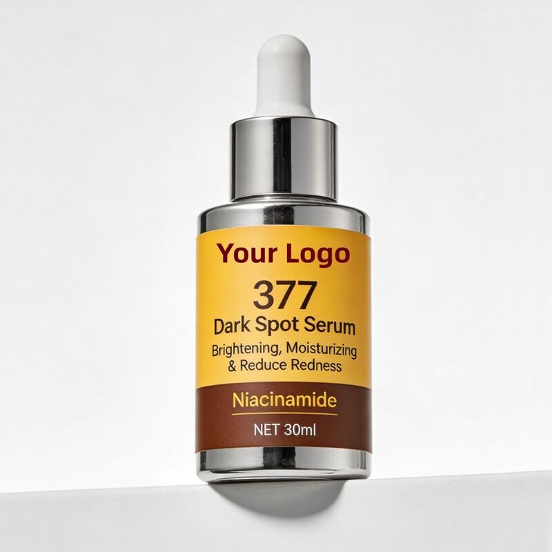 OEM ODM brand customized essence 377 whitening, brightening and spot lightening facial essence whitening serum