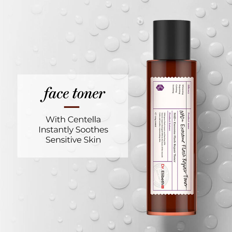 OEM ODM NAD Nanobubble Algae Collagen Face Essence & Cream Set Anti-Aging Skincare Repair & Soothing Effect