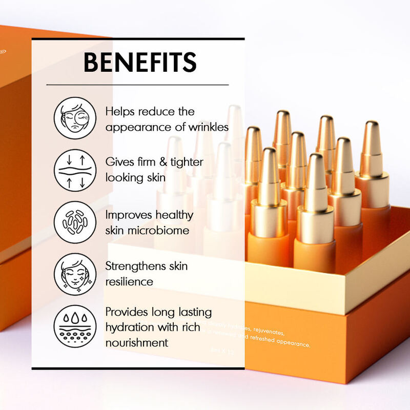 OEM ODM brand multi effect skin care DNA hyaluronic acid aloe orchid stem cell firming repair skin brightening essence serum
