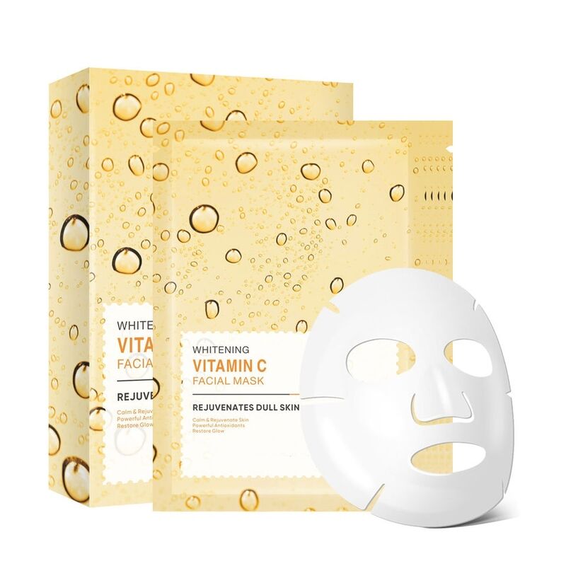 OEM ODM brand customized natural aloe moisturizing facial mask hyaluronic acid anti wrinkle, firming, moisturizing and whitening facial mask