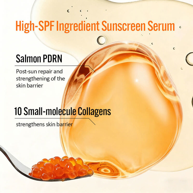 OEM ODM Luxury Facial Cream Essence Caviar PDRN Collagen Multi-Effect Nourishing Whitening Sunscreen