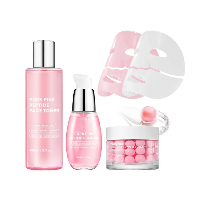 OEM ODM Custom Brand Skincare Set Hydration Firming Cosmetics Collagen Anti-Aging Anti-Wrinkle Facial Care Ki