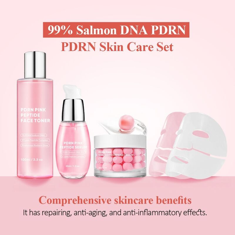 OEM ODM Custom Brand Skincare Set Hydration Firming Cosmetics Collagen Anti-Aging Anti-Wrinkle Facial Care Ki