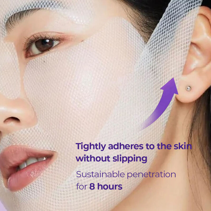 OEM ODM brand customized V-shaped face collagen lifting and tightening facial mask moisturizing, anti wrinkle, brightening and tightening facial mask