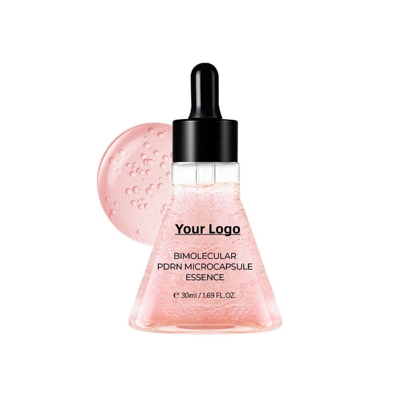 OEM ODM Korean Pdrn Collagen Microcapsule Anti-Aging Facial Essence Skincare Hydration Firming Facial Essence for Mature Skin Liquid Form