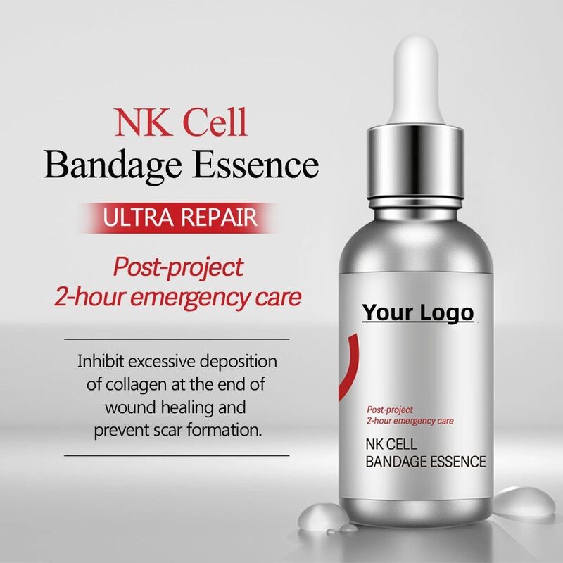 OEM ODM customized brand sensitive skin care facial essence NK cell repair anti-aging sedative soothing essence