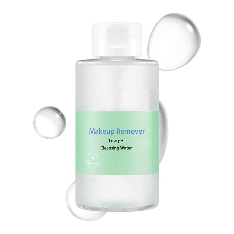 OEM ODM brand natural low pH calming Cica makeup water temperature and light makeup remover suitable for sensitive skin
