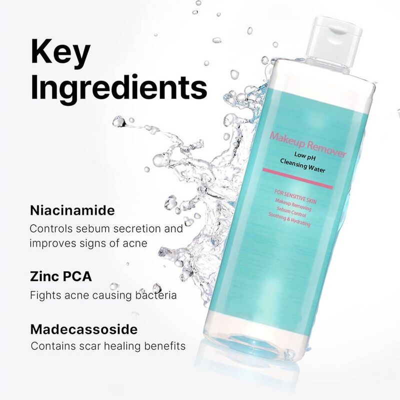 OEM ODM brand mild makeup remover for deep cleaning of water surface, eyes and lips, makeup and beauty, oil removal cosmetics