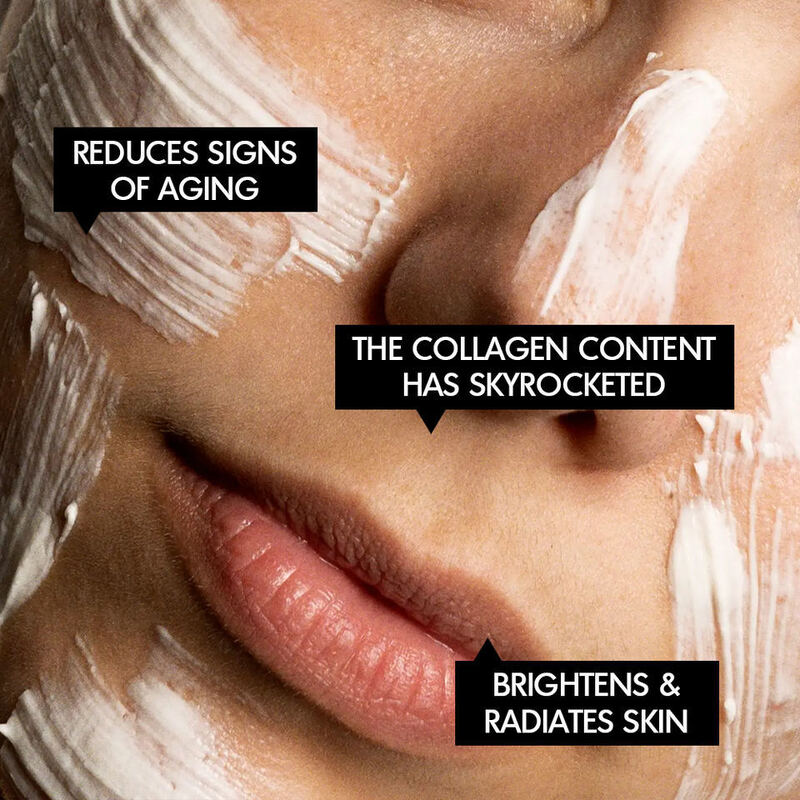 OEM ODM Korean Beauty Organic Anti aging Brightening Firming Collagen Overnight Cream facial mask is suitable for all skin types