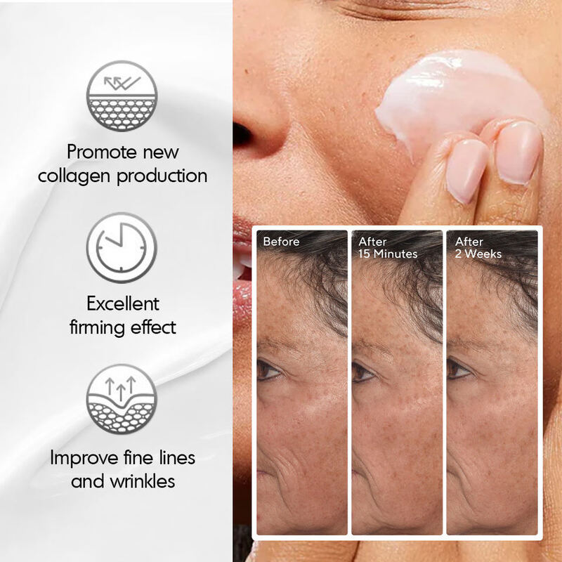OEM ODM Korean version skincare collagen PLLA skincare cream anti-aging facial care lifting and firming anti wrinkle women's facial moisturizing cream