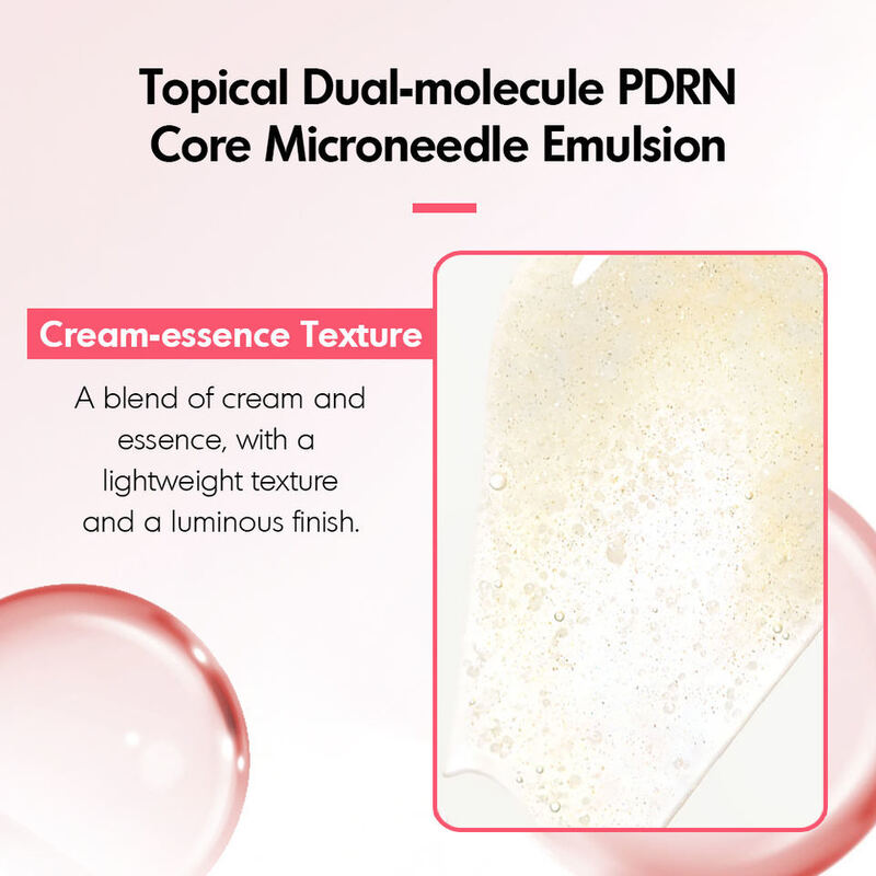 OEM ODM Korean Dual Molecule PDRN Salmon Algae Facial Serum for External Use Anti-Aging, Firming, Repair, and Facial Skincare Product with Private Brand