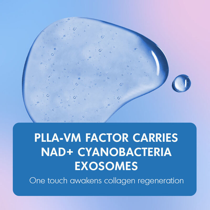OEM ODM Brand Skincare Facial Serum NAD Blue Algae Anti-Aging DNA Repair Facial Firming Anti-Wrinkle Target Black Spots