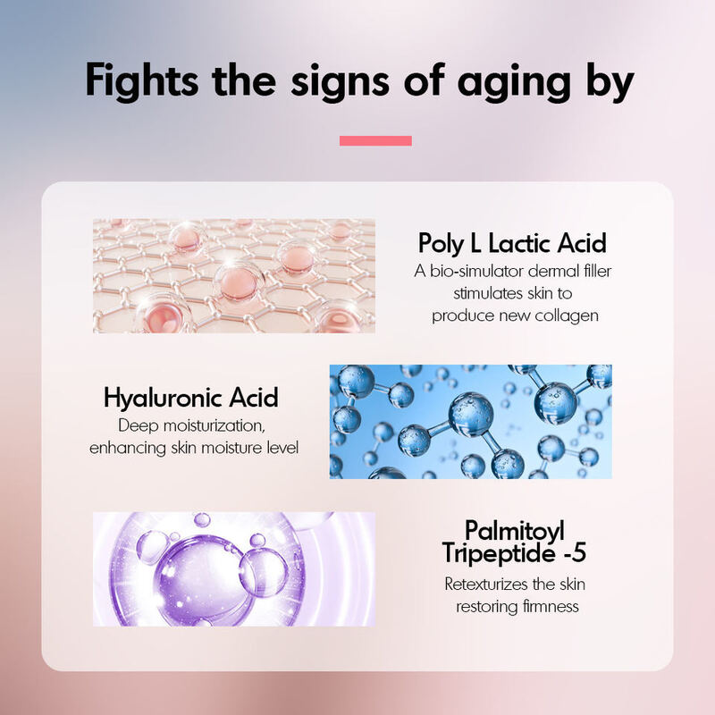 OEM ODM customized Korean herbal anti-aging and anti wrinkle facial essence polylactic acid hyaluronic acid peptide liquid whitening facial care liquid