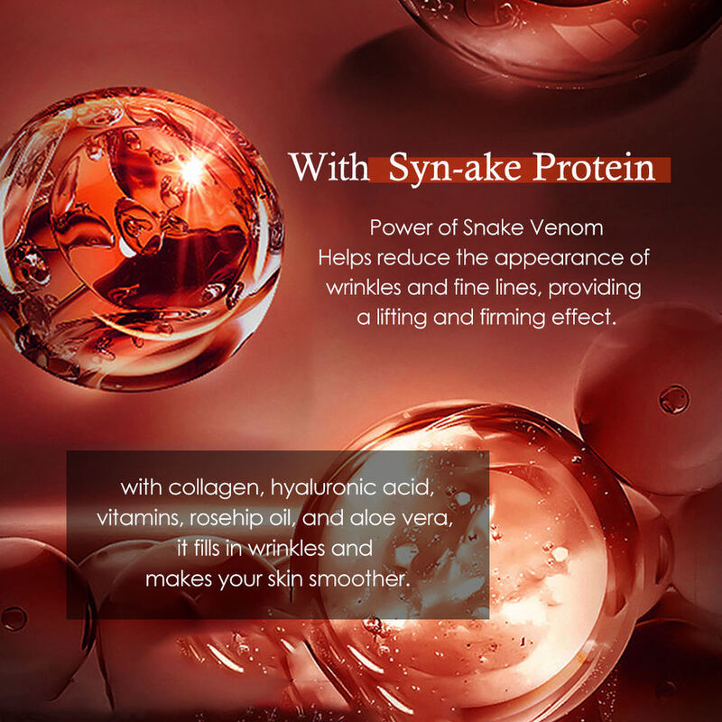 OEM ODM Korean brand customized snake venom peptide collagen face cream anti wrinkle firming plump skin care facial moisturizing cream
