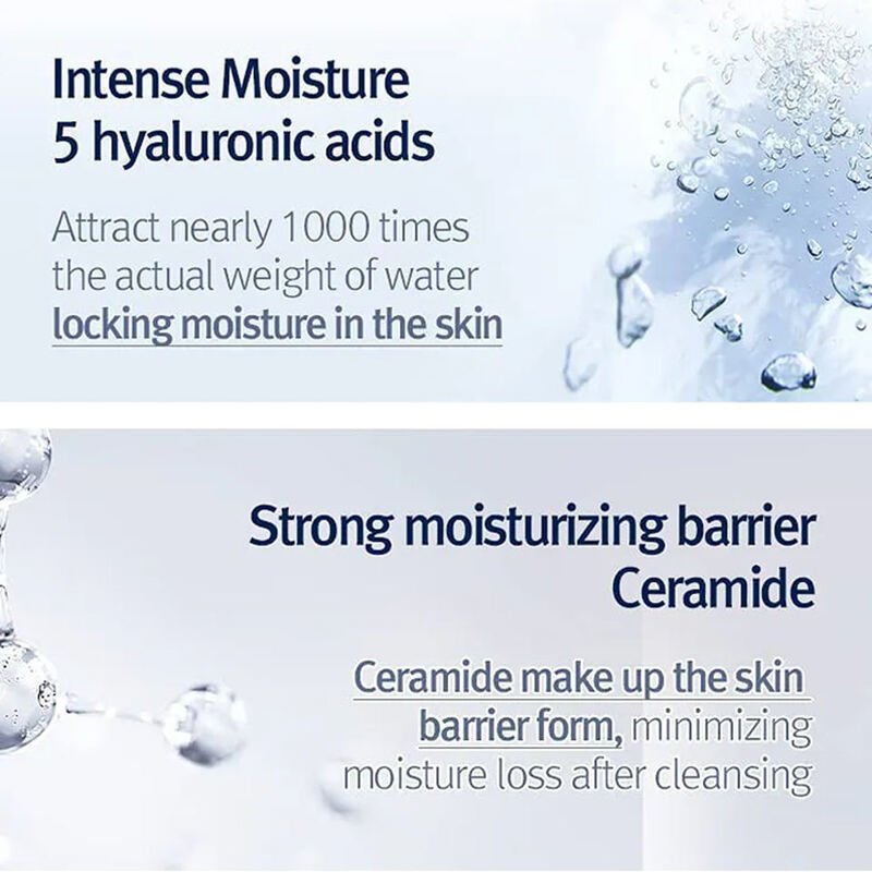 OEM ODM Brand 300ml Hyaluronic Acid Ceramide Micellar Cleansing Water for Quick Makeup Removal and Skincare