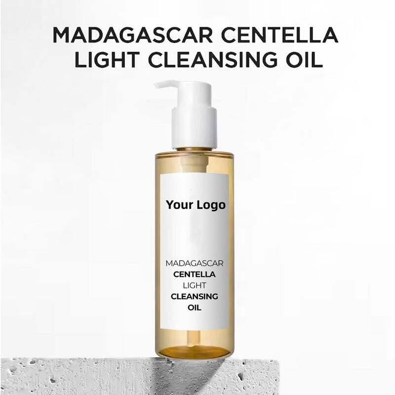OEM ODM Customized Cosmetics Makeup Natural Light Formula Centella Makeup Removal Deep Makeup Removal Oil Facial Care