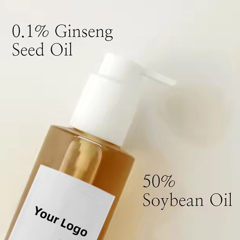 OEM ODM brand cosmetics, natural facial, lip, eye makeup remover, ginseng makeup remover, cleansing oil