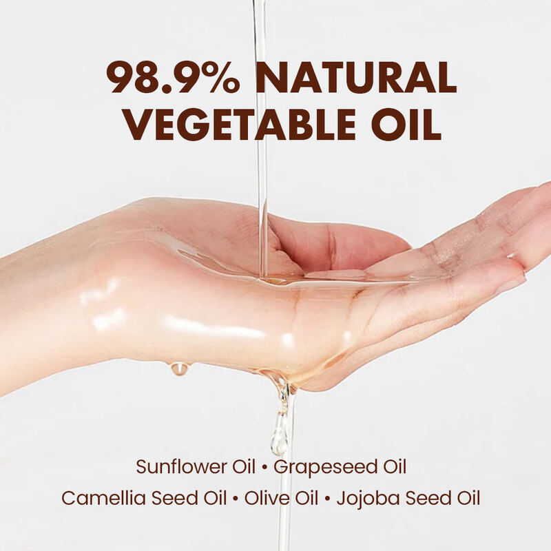 OEM ODM brand organic makeup remover, deep cleansing and moisturizing of pores, Mak eup facial, lip and eye makeup remover and cleansing oil