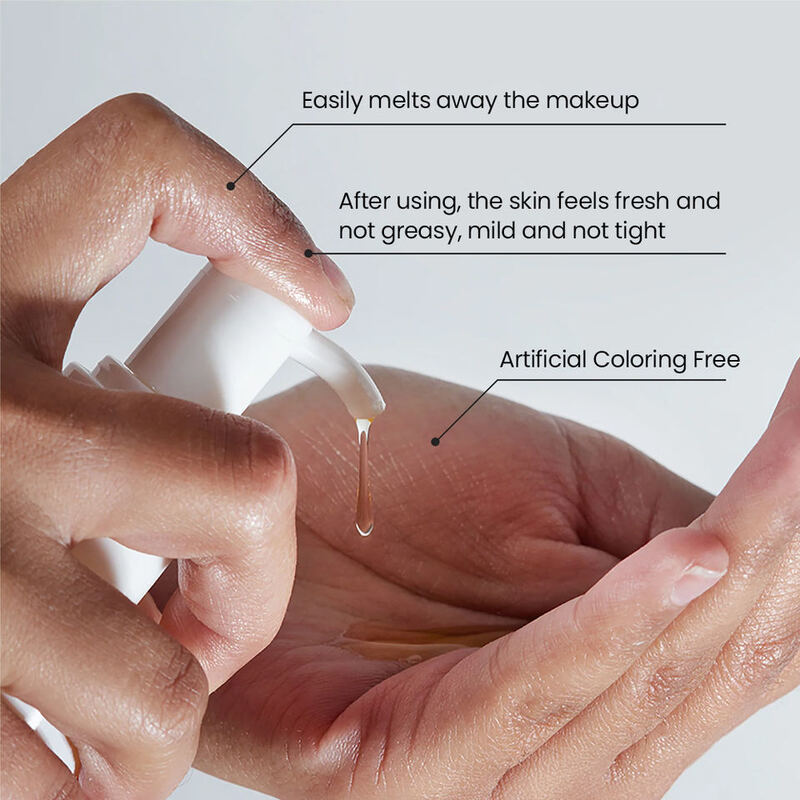 OEM ODM Customized Cosmetics Natural Tea Tree Facial Makeup Remover Oil Makeup Remover Liquid Deep Cleansing Water Tender Skin Makeup Remover Oil