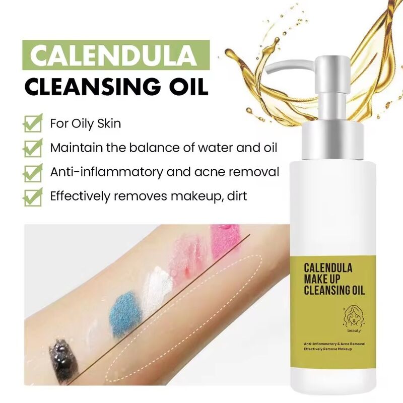 OEM ODM customized label organic makeup remover to brighten face and eye cleaning lipstick Wholesale facial cleanser and makeup remover