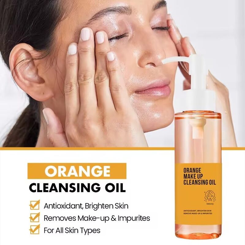 OEM ODM customized label organic makeup remover to brighten face and eye cleaning lipstick Wholesale facial cleanser and makeup remover