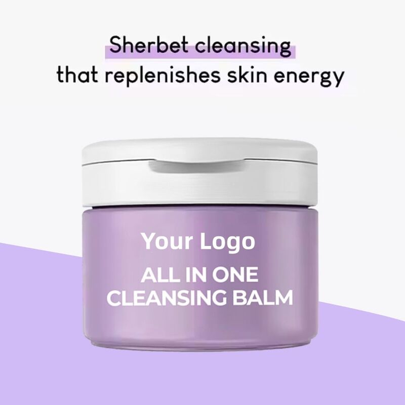 OEM ODM Brand Custom Cleanser Natural Organic Mild Melt Makeup Removing Cleanser Makeup Removing Cream