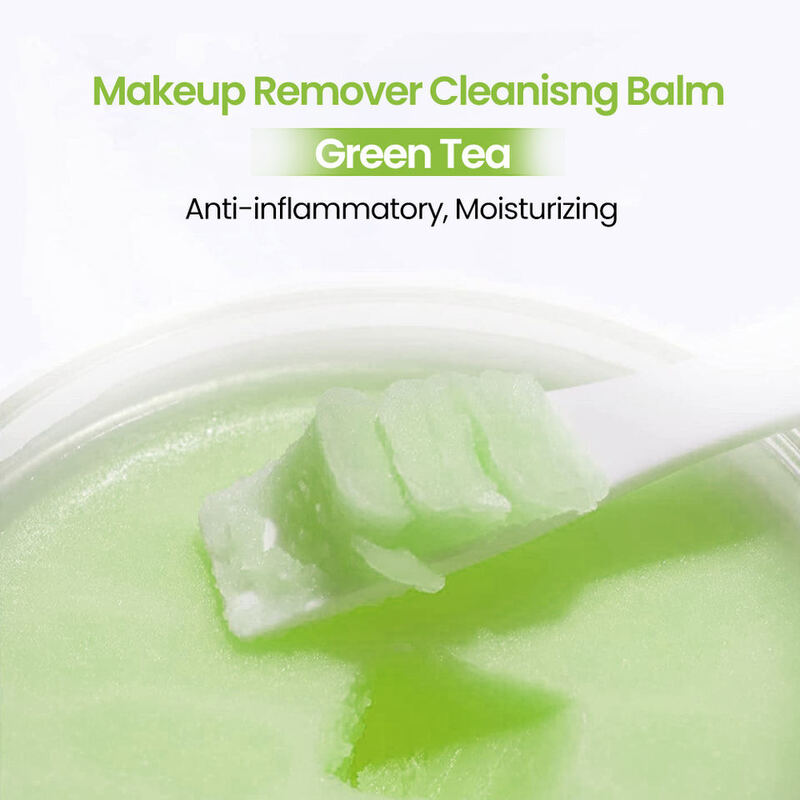 OEM ODM Customized Logo Natural Organic Collagen Green Tea Vitamin E Eye and Facial Makeup Makeup Makeup Makeup Makeup Removal Facial Makeup Cleansing Cream