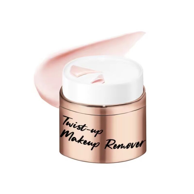 OEM ODM Customized Brand Natural Mineral Deep Cleaning Moisturizing Rotating Makeup Removal Cream Facial Skincare Cream