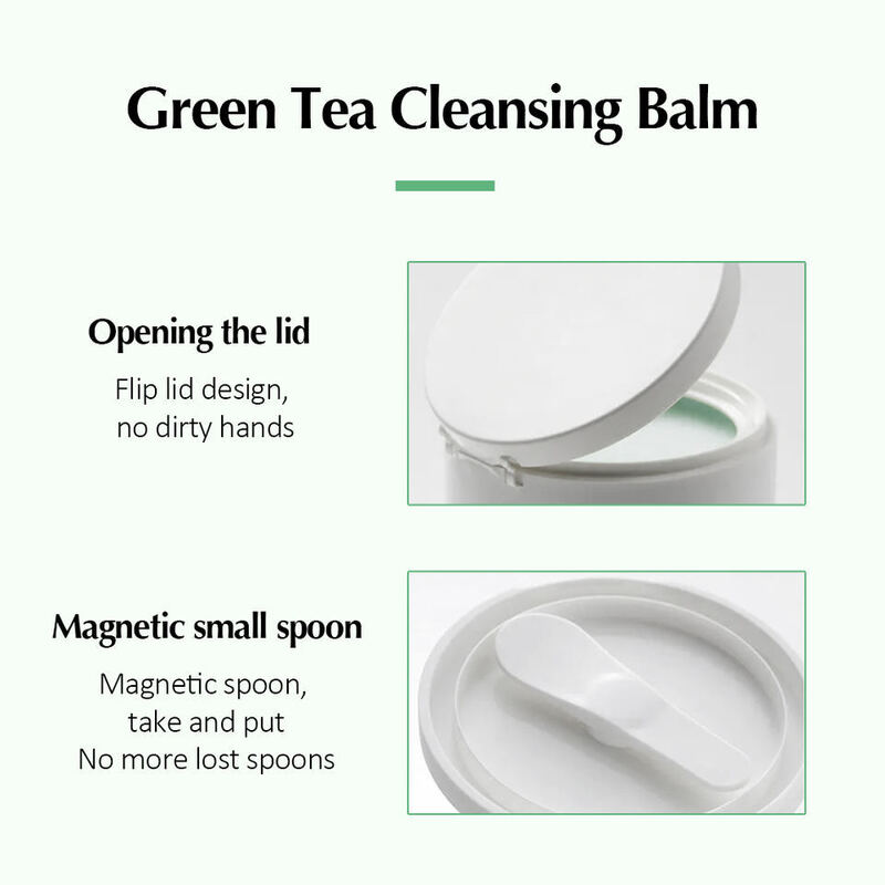 OEM ODM Cosmetics Green Tea Extract Blackhead Removal Cream Fragrance Oil Facial Products Skincare Pore Cleansing Milk Cleansing Milk