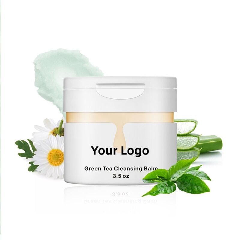 OEM ODM Cosmetics Green Tea Extract Blackhead Removal Cream Fragrance Oil Facial Products Skincare Pore Cleansing Milk Cleansing Milk