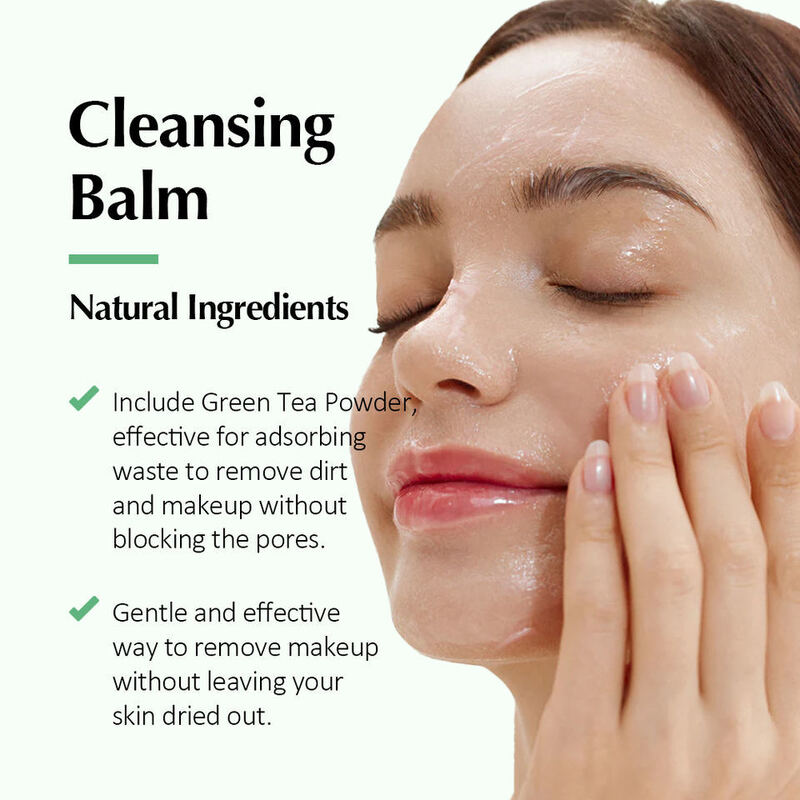 OEM ODM Cosmetics Green Tea Extract Blackhead Removal Cream Fragrance Oil Facial Products Skincare Pore Cleansing Milk Cleansing Milk
