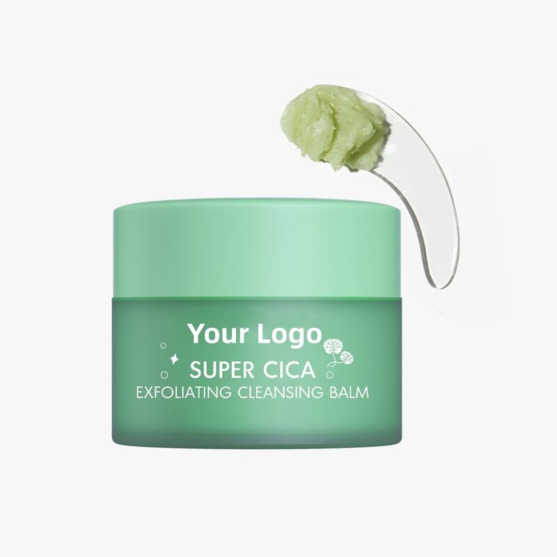 OEM ODM Brand Customized Gentle Cleansing Cream with Natural Centella Asiatica for Exfoliation, Soothing, Hydration, and Makeup Remover for Facial Cleansing