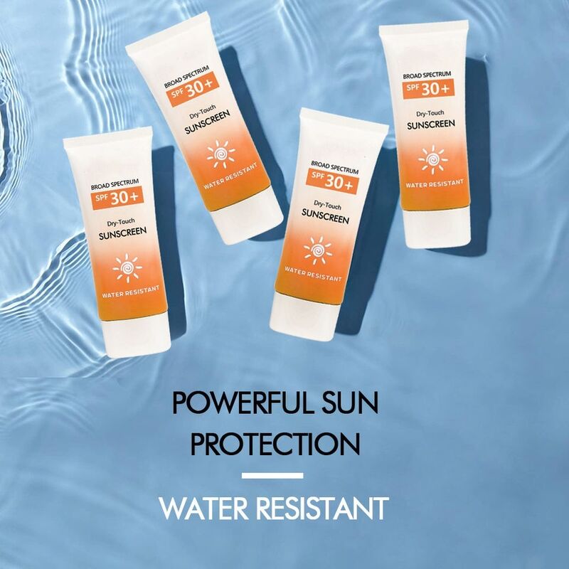 OEM ODM Customized SPF 30 Natural Herbal Skincare Moisturizing Sunscreen UV Protection Whitening Sunscreen