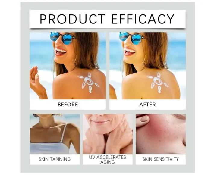 OEM ODM Brand Customized Natural Mineral SPF 50 Sunscreen Grass-Fed Fresh Beef Fat Halal Zinc Sunscreen Non-Greasy Skin Protection