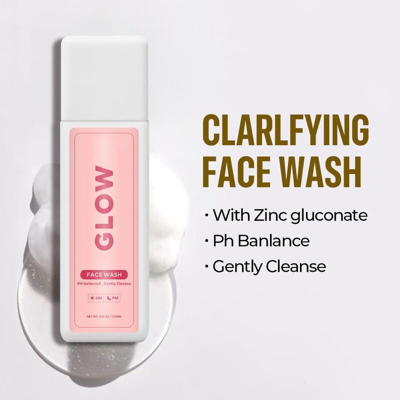 OEM ODM cosmetics set beauty care products Vitamin c glycolic acid anti acne facial care essence set brightening facial products