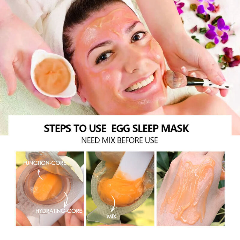 OEM ODM Korean Natural Crystal Hyaluronic Acid Vitamin c Injection facial mask Moisturizing Whitening Anti aging Skin Care Dry Jelly Facial Care