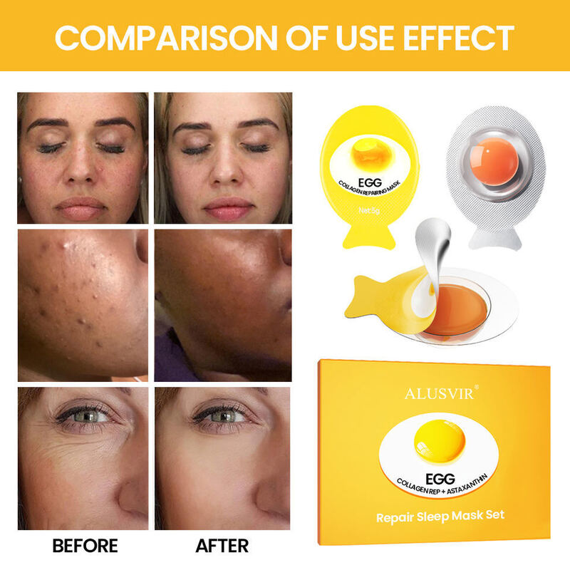 OEM ODM Korean Natural Crystal Hyaluronic Acid Vitamin c Injection facial mask Moisturizing Whitening Anti aging Skin Care Dry Jelly Facial Care