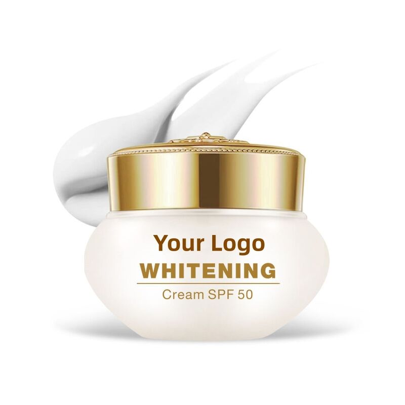OEM ODM brand customized whitening facial skin care products moisturizing and brightening face cream lotion facial moisturizer Spf 50