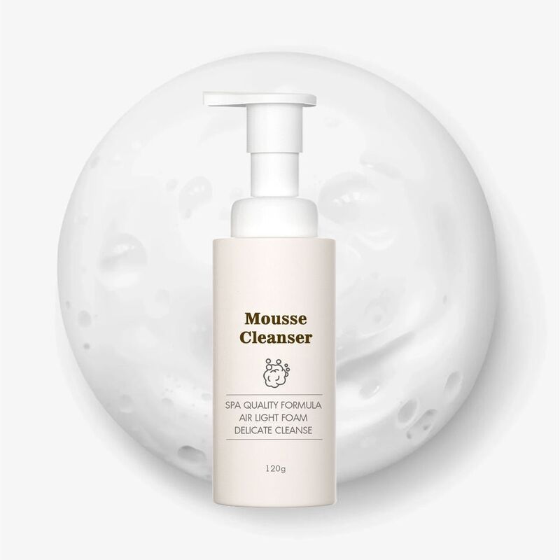 OEM ODM Korean Brand Customized Facial Cleansing Bubble Wash Mineral Witch Cleanser Hydrating Shampoo for Face Whitening Skincare